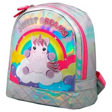 Mochila Unicornio Plateado