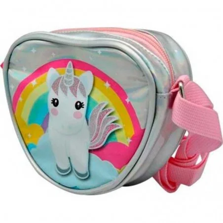 Bandolera Unicornio Plateado