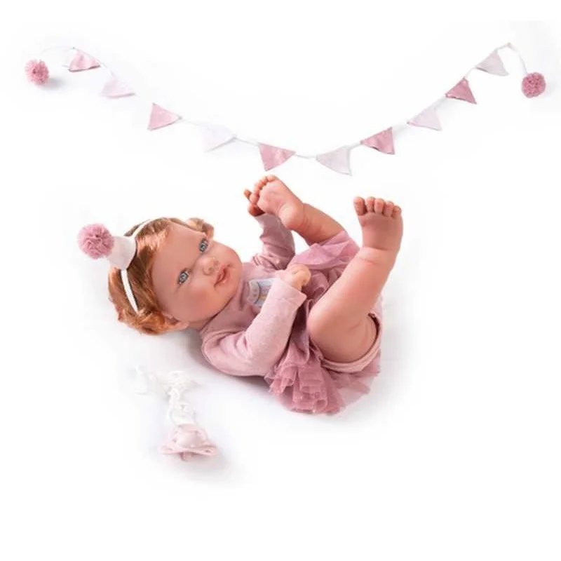 Muñecas Antonio Juan Recién Nacida Pipa Felíz Cumpleaños