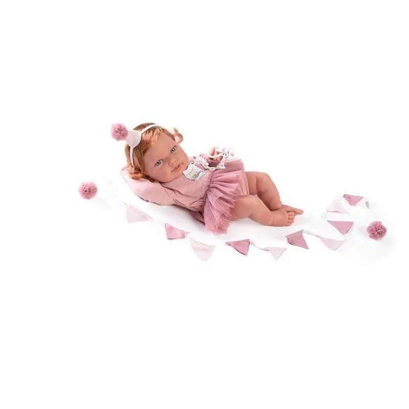 Muñecas Antonio Juan Recién Nacida Pipa Felíz Cumpleaños