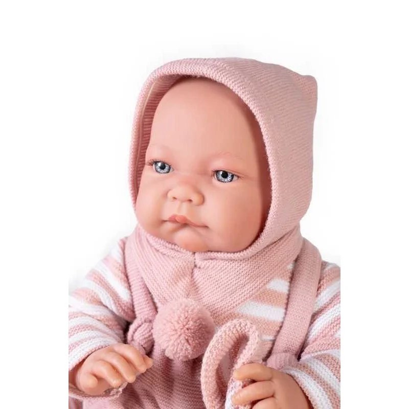 Muñecas Antonio Juan Recién Nacida Nica Conjunto de Punto y