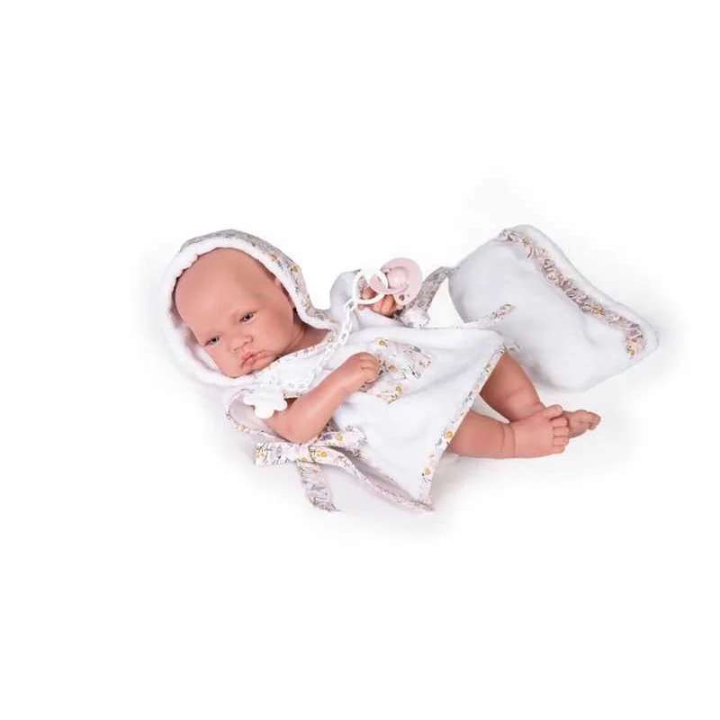 Muñecas Antonio Juan Recién Nacida con Capita de Baño