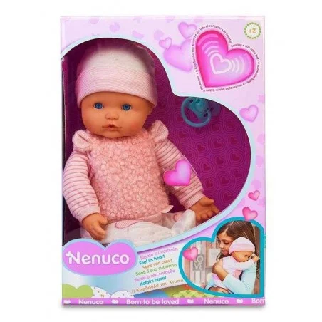 Muñeco Bebé Nenuco Siente su Corazón