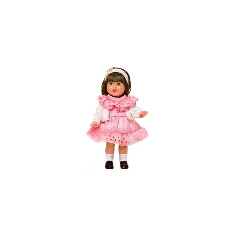 Mini Mariquita Pérez Con Vestido Rosa