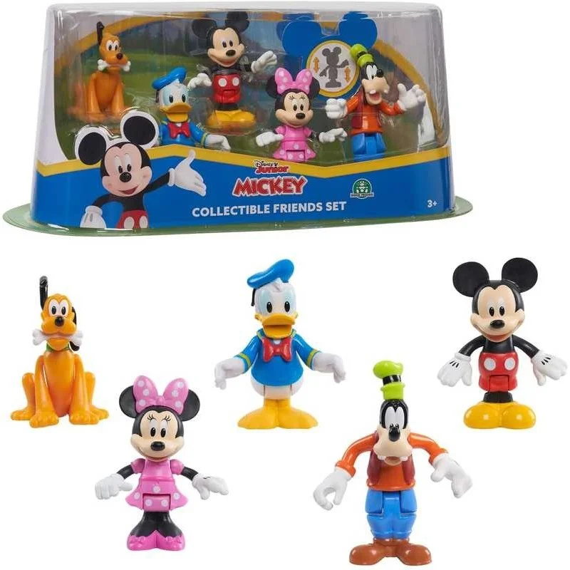 esconder Arco iris Tender Set Figuras Articuladas Mickey y Sus Amigos