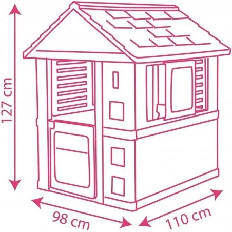 Casita Rosa Corolle Smoby