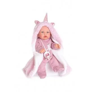 Muñecas Antonio Juan Petit Palabritas con Capita de Unicornio