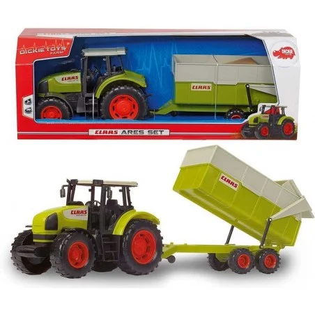 Tractor con Remolque Claas 57 cm Simba Tractor con Remolque Claas 57 cm Simba