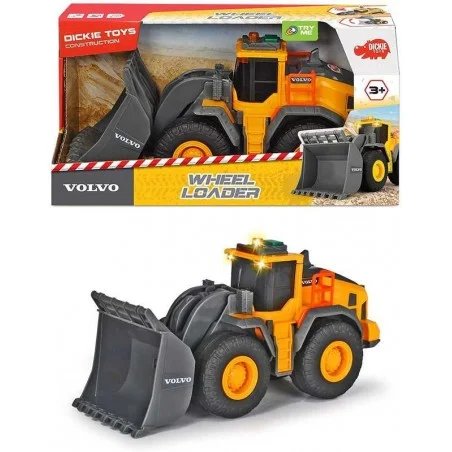 Pala Excavadora Volvo 23 cm con Luces y Sonidos Pala Excavadora Volvo 23 cm con Luces y Sonidos