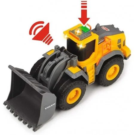 Pala Excavadora Volvo 23 cm con Luces y Sonidos Pala Excavadora Volvo 23 cm con Luces y Sonidos