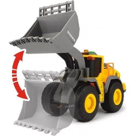 Pala Excavadora Volvo 23 cm con Luces y Sonidos Pala Excavadora Volvo 23 cm con Luces y Sonidos