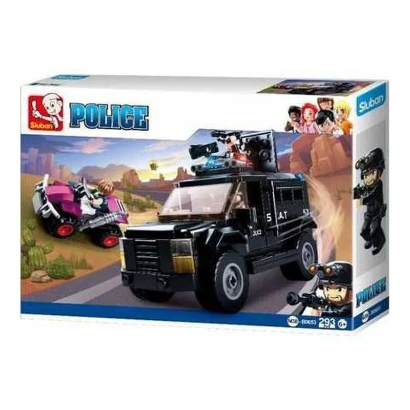 Camión de Policía Swat Truck Sluban