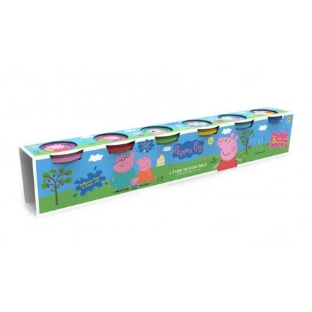 Peppa Pig Dough Pack 6 Colores