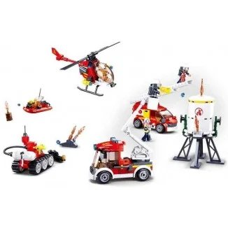 Sluban Set de Rescate Bomberos