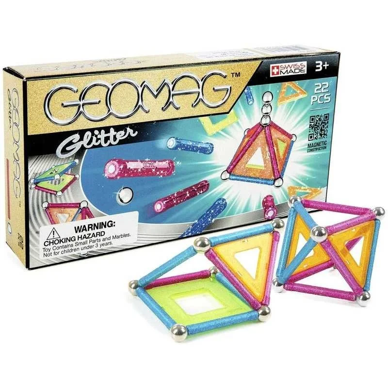 Geomag Glitter Bloques Magnéticos