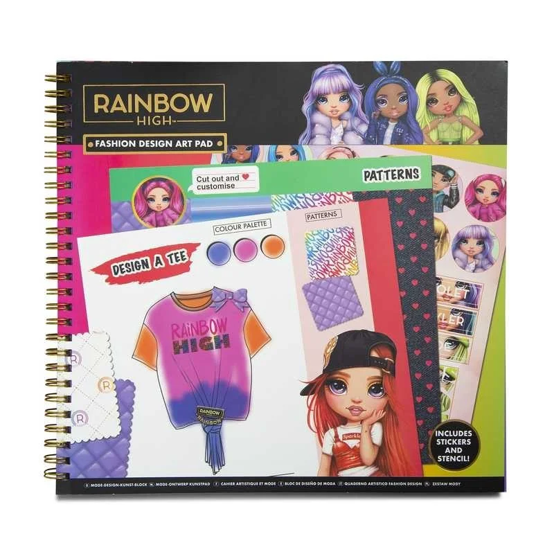 Rainbow High Cuaderno de Moda