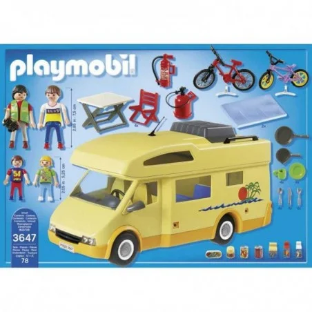 Playmobil Family Fun Caravana de Vacaciones