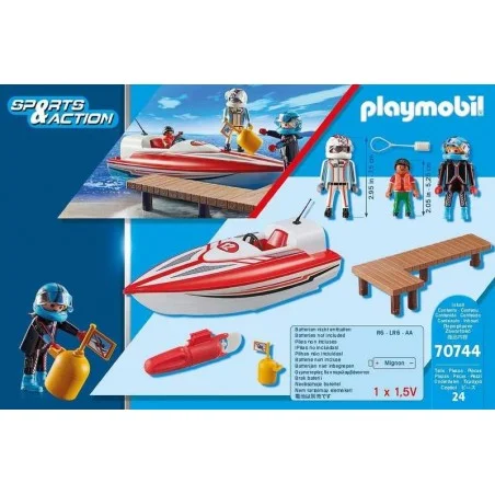 Playmobil Sport & Action Speed Boat Racer