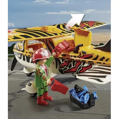 Playmobil Air Stuntshow Avioneta Tiger