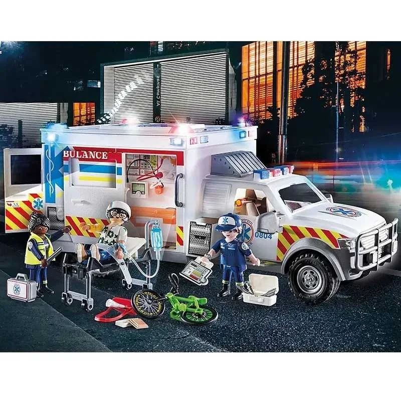 Playmobil 123 sale policia y ambulancia