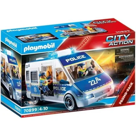 Playmobil City Action Coche de Policía Con Luz y Sonido