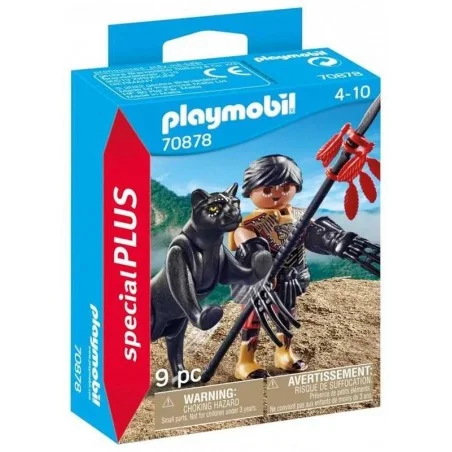 Playmobil Guerrero con Pantera