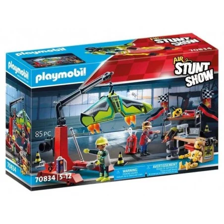 Playmobil Air StuntShow Estación de Servicio