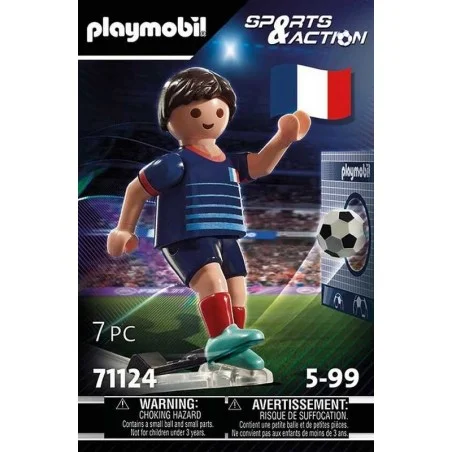 Playmobil Sports & Action Jugador de Fútbol Francia