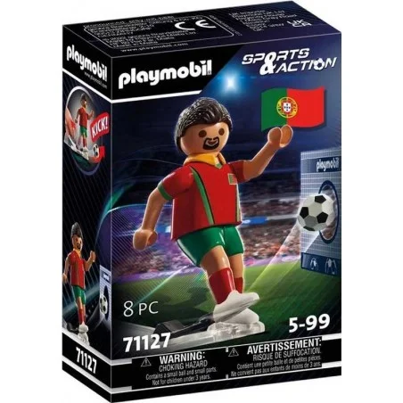 Playmobil Sports & Action Jugador de Fútbol Portugal