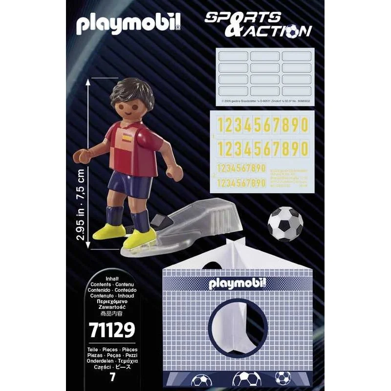 Playmobil Sports & Action Jugador de Fútbol España