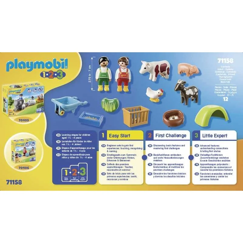 Granja playmobil 123 sales