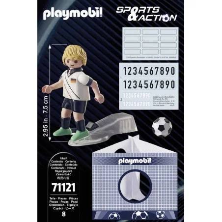 Playmobil Sports & Action Jugador de Fútbol Alemania