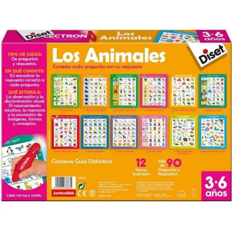 Lectron Lápiz Animales Diset