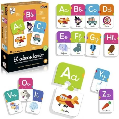 Juego Educativo Diset El Abecedario