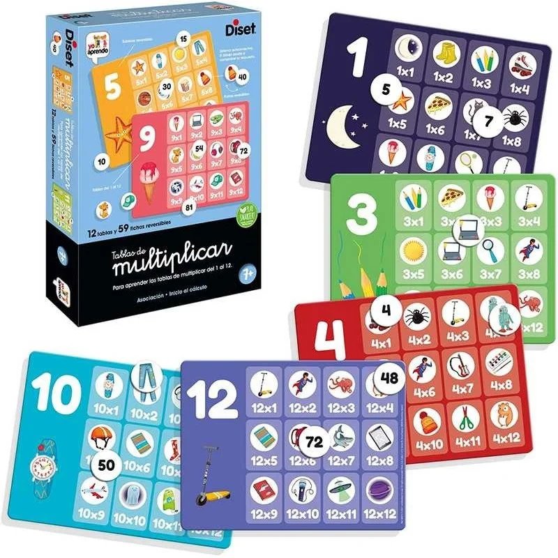Diset Tablas de Multiplicar