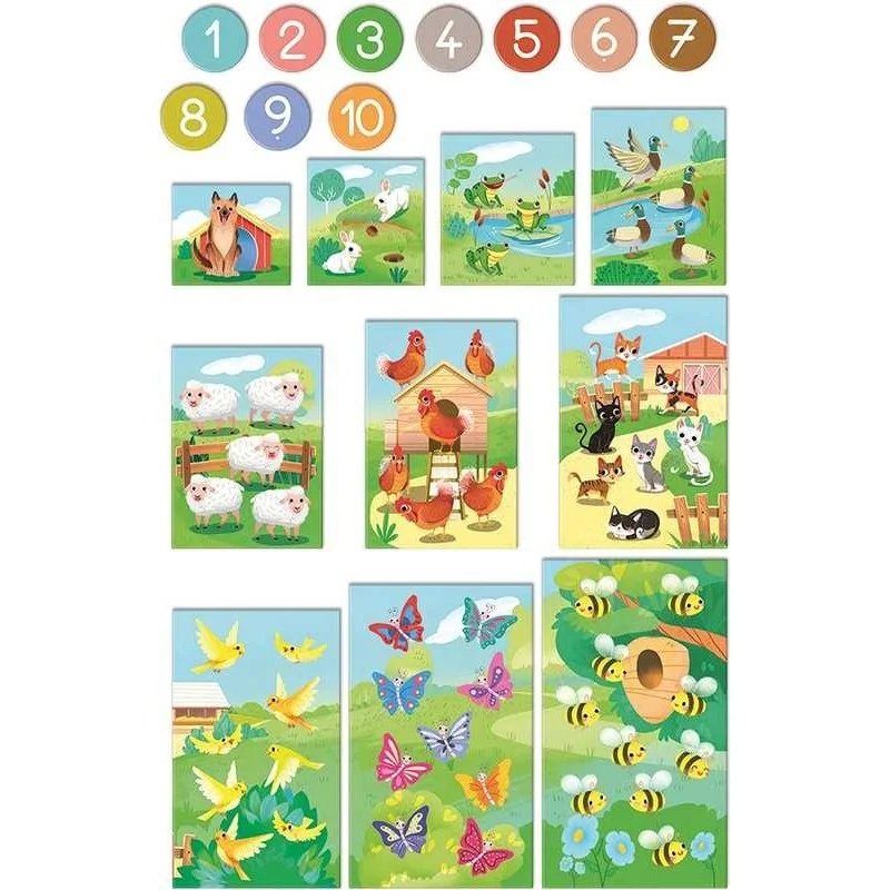 Números del 1 al 10 Clementoni