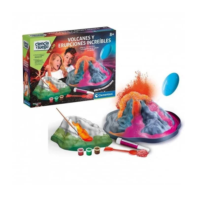 Volcán Brillante En La Oscuridad