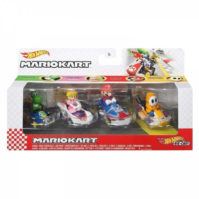 Hot Wheels Mario Karts Set