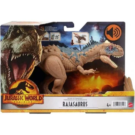 Jurassic World Rajasaurus Ruge y Golpea