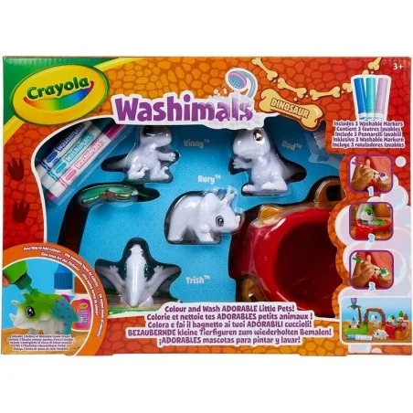 Washimals Dinos Set Jurásico 4 Dinocachorros