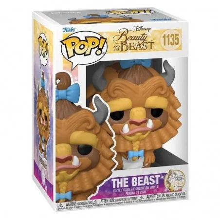 Funko Pop Bestia Con Pelo Rizado La Bella y La Bestia