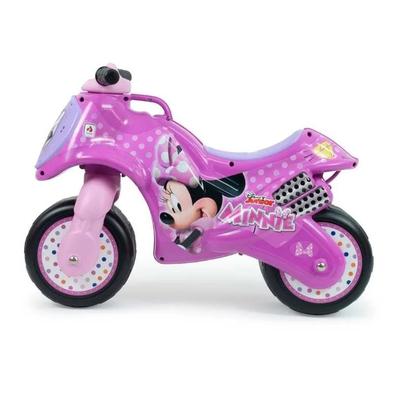 Correpasillos Moto Minnie Mouse Rosa