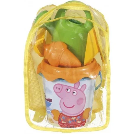 Peppa Pig Mochila De Playa Con Cubo y Accesorios