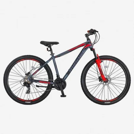 Bicicleta 27.5 Pulgadas Mirage T20 FM Gris y Rojo