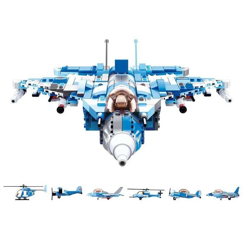 Sluban Army Fight Jet 6 en 1