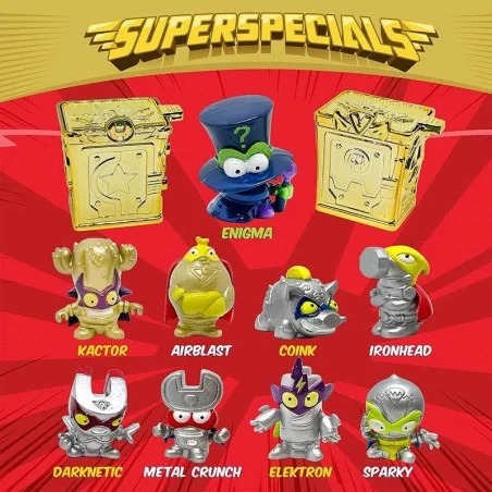 SuperThings Rivals Of Kaboom Serie 1 Lata Gold