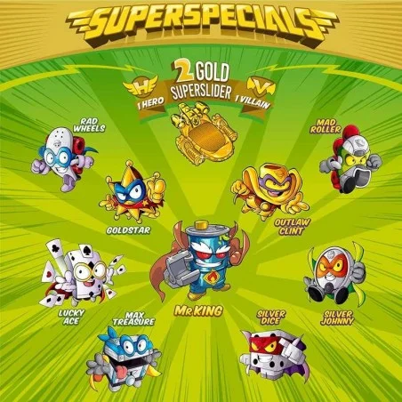 SuperThings Rivals Of Kaboom Serie 3 Lata Gold