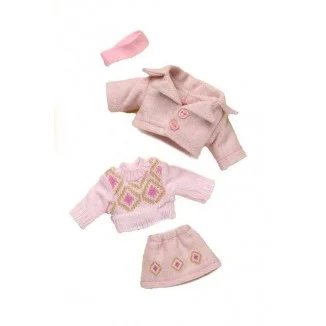 Mariquita Pérez Mini Conjunto Paño Rosa