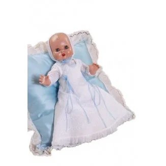 Mariquita Pérez Juanín Bebé Con Faldón Blanco