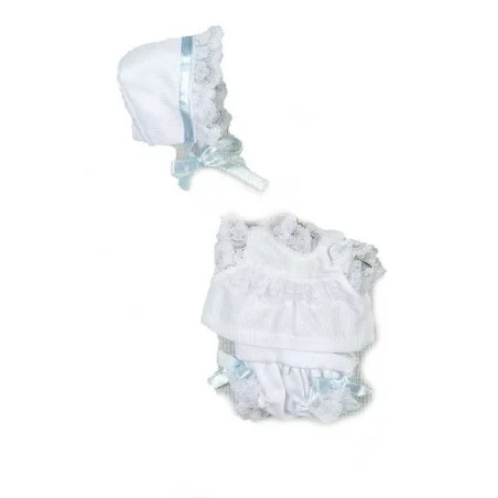 Mariquita Pérez Mini Conjunto Bolillo Blanco